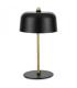 Lampe à Poser Champignon Métal Noir