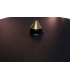 Lampe à Poser Champignon Métal Noir