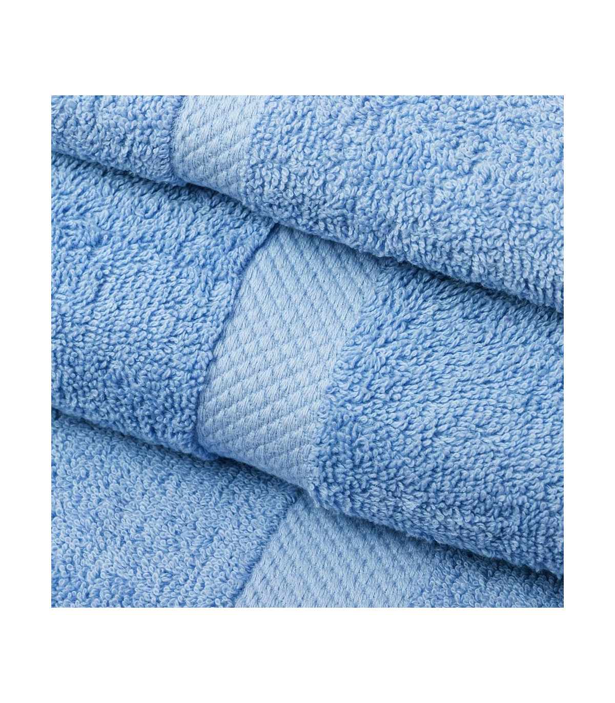 Serviette Invité / Essuie-mains 100% Coton - 30x50 Cm - Couleur Corail - Densité 550g/m² - 12