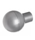 Curtain Rod Black Metal - 160 to 300cm
