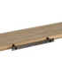 Étagère Murale Tablette en MDF Bois - 100cm
