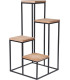 Plant Pot Stand Black