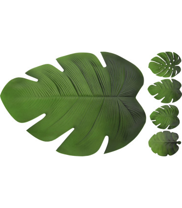 LeafGreen Vinyl Table Set - Set of 2