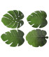 Set de Table en Vinyle Vert Feuille - Set de 2