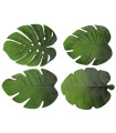 LeafGreen Vinyl Table Set - Set of 4