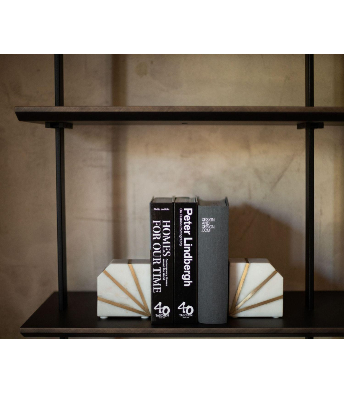 Navaris Serre Livre - Lot 2X Presse-Livres en marbre 13 x 11 x 6,5 cm Navaris Serre Livre - Lot 2X Presse-Livres en marbre 13 x 11 x 6,5 cm