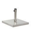 Pied de parasol carré en Inox - 20kg