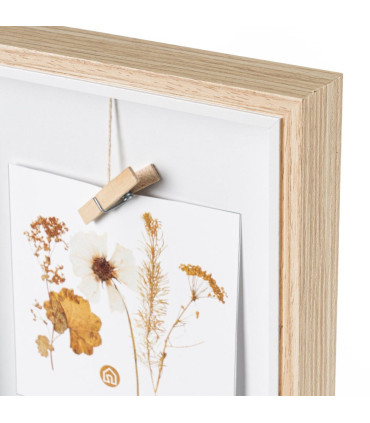 Glass and Wood MDF frame Multiple