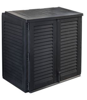 Garden storage box grey - 120x52x60cm