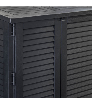 Garden storage box grey - 120x52x60cm