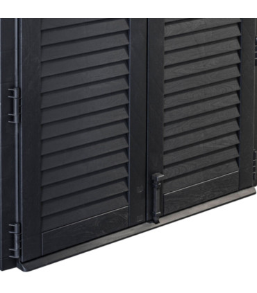 Garden storage box grey - 120x52x60cm