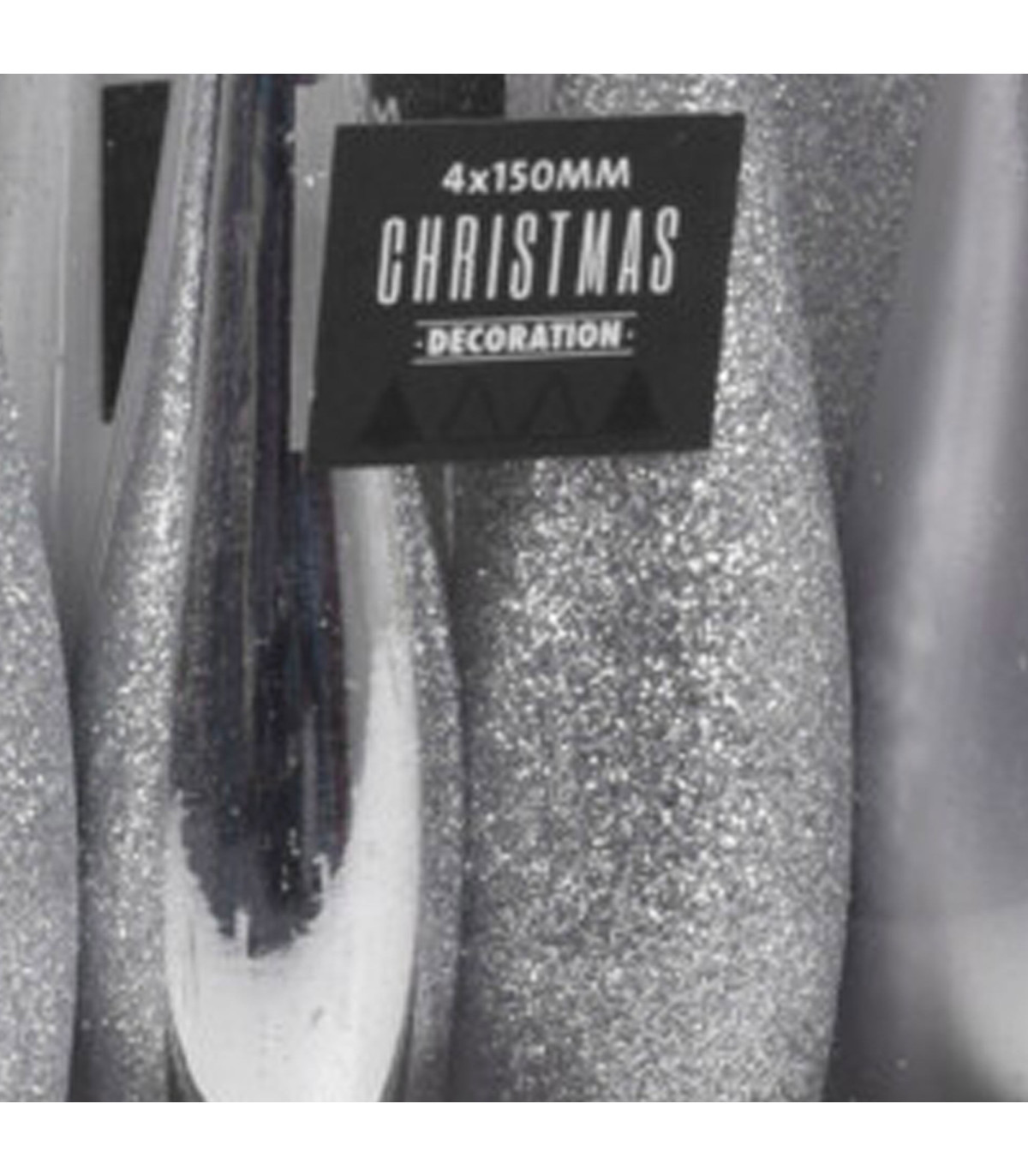 Lot De 5000 Guirlandes Stalactites Argentées (50 Cm) - Décoration Brillante Pour Sapin De Noël, Mariage, Fêtes - PVC Haute Qualité