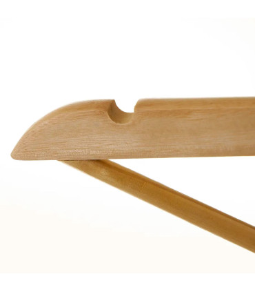 Set of 8 wood hangers