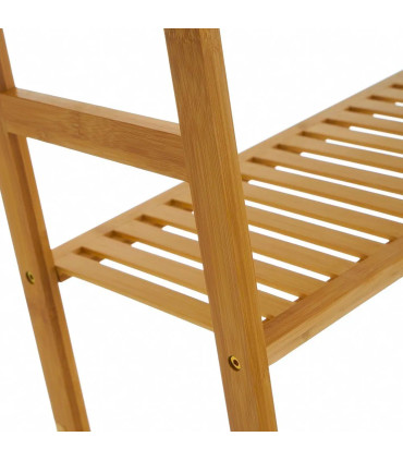 Étagère contour WC en bambou 60x25x161cm