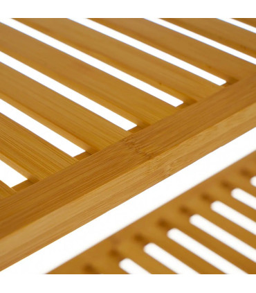 Étagère contour WC en bambou 60x25x161cm