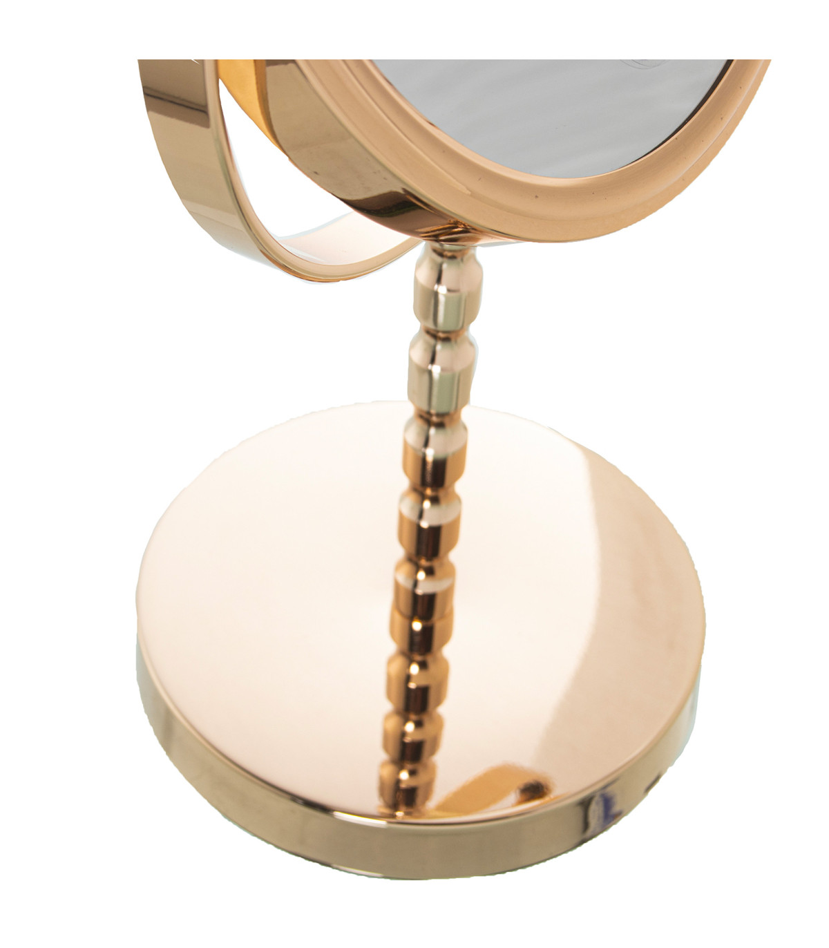 Miroir De Table Vintage Réglable - Beige, 19,5 X 11 Cm - Pour Maquillage, Bureau, Chambre - Rotation à 360° - 8