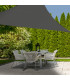 Toile ombrage voile triangulaire rouge tuile 300x300x300cm