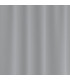 Rideau de douche classique tissu jacquard uni gris clair