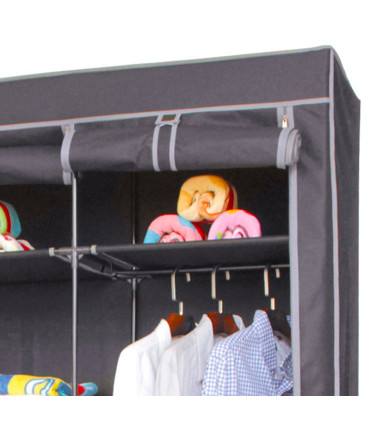 Garment Rack Grey - H170cm