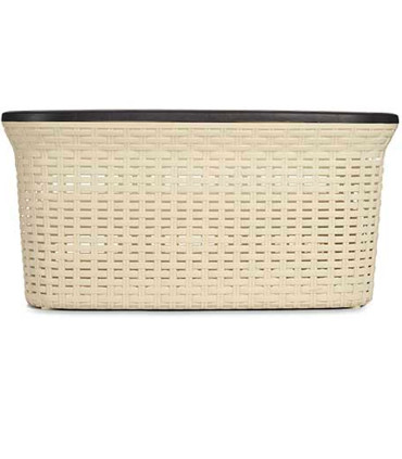 Laundry Basket grey Plastic