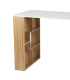 Desk Wood and Black Metal