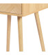 Table de chevet bois 1 tiroir 40x40x55cm