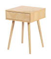 Night Stand MDF Wood 40x40x55cm