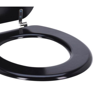 Wood toilet seat