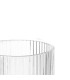 Set de 6 gobelets à eau en verre strié 27cl