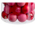Set de 40 boules de Noël rouge