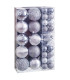 Set de 50 boules de Noël argent
