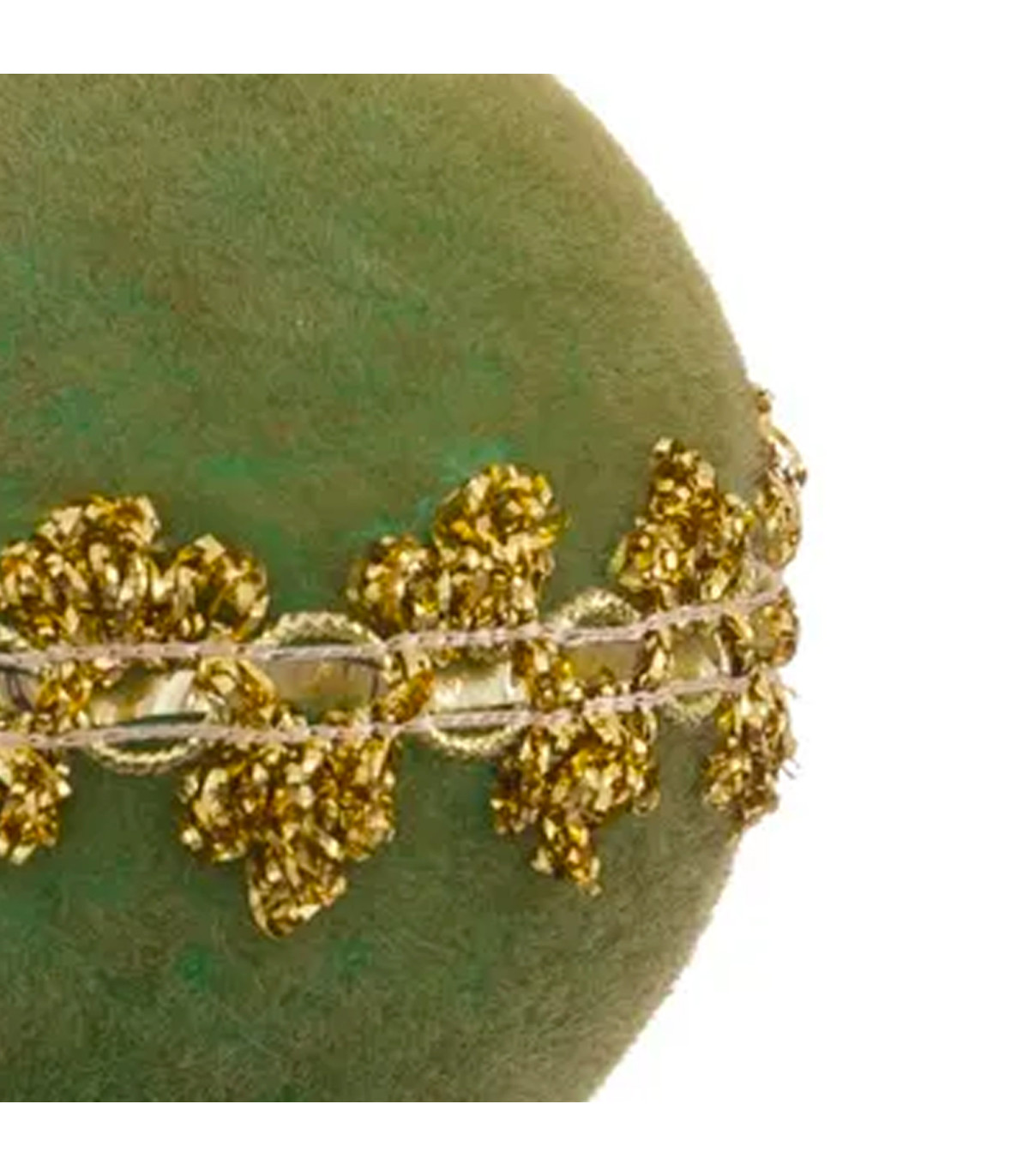 8 Boules De Noël En Velours Doré à La Main - Incassables, Pour Un Sapin élégant Et Rétro - 7