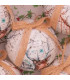 Coffret de 5 boules de Noël rétro cerf - 7.5cm