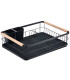 Dish Rack black metal - 39.8x29.4x14cm