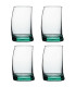 Set de 4 verres en verre recyclé 39cl