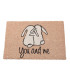 Paillasson you and me 60x40x1.5cm