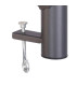 Support de parasol pour balcon gris