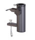 Support de parasol pour balcon gris