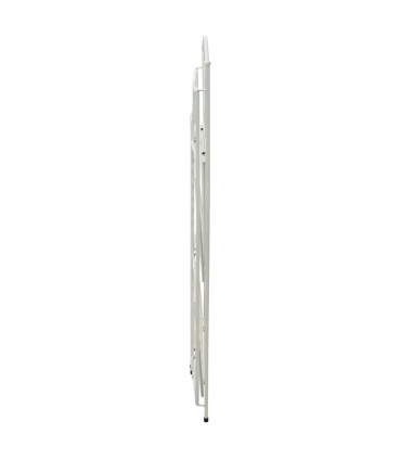 Étagère pour plantes en métal blanc pliable 58x30x100cm