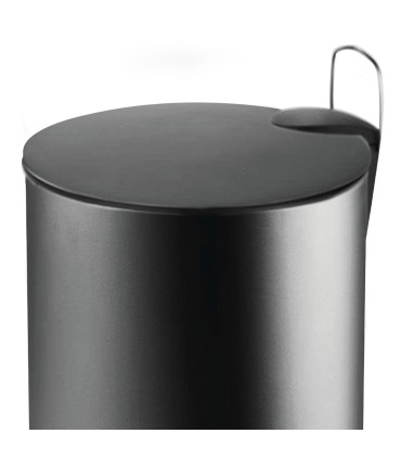 Kitchen Bin Metal black - 30L