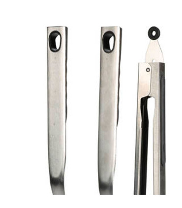 Set de 3 ustensiles pour barbecue inox