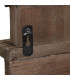Wall Coat Rack Wood and Metal Homes