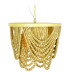Bamboo Ceiling Lamp 40.5x40.5x42.5cm