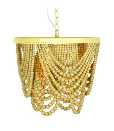 Bamboo Ceiling Lamp 40.5x40.5x42.5cm