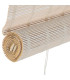Store enrouleur intérieur en bambou blanc 120x2x175cm