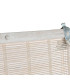 Store enrouleur intérieur en bambou blanc 120x2x175cm