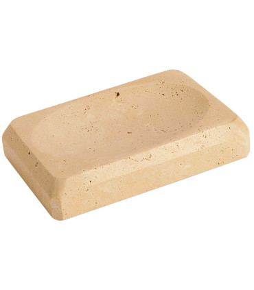 Soap Holder marble brown 11x11x2cm