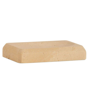 Soap Holder marble brown 11x11x2cm