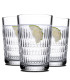 Set de 3 verres à eau en verre rain 35cl