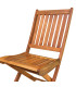 Chaise de jardin en bois 61x42x89cm
